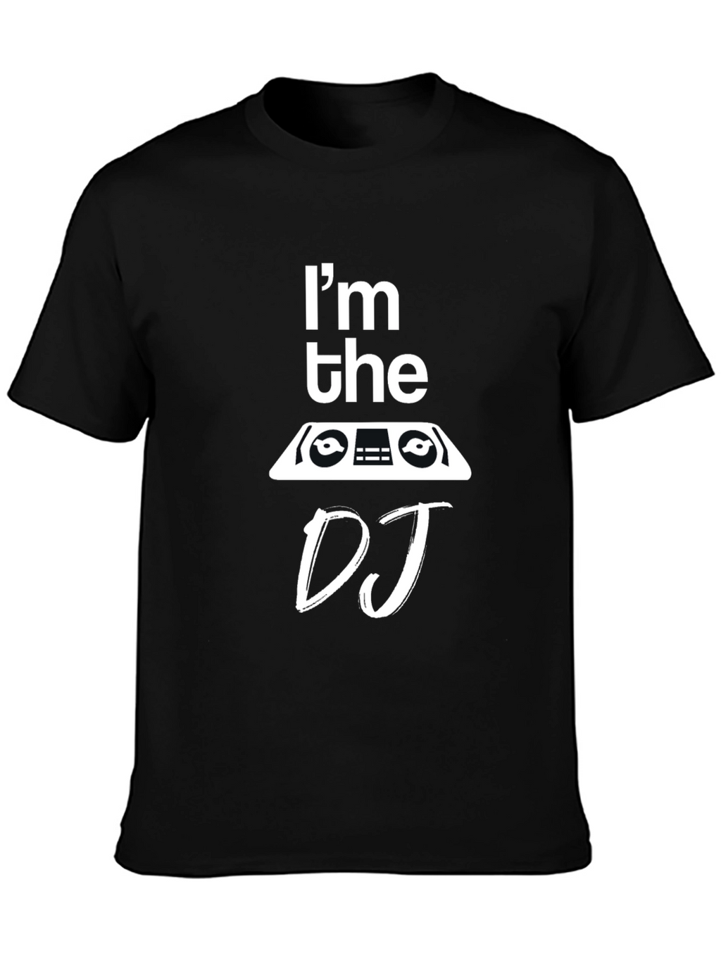 Im the DJ Graphic T-Shirt - Black