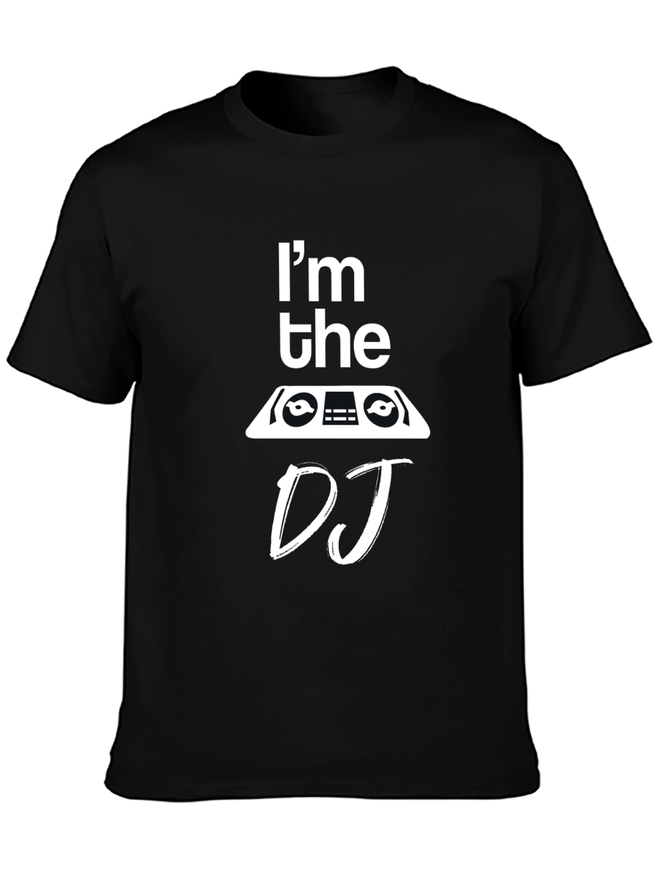 Im the DJ Graphic T-Shirt - Black