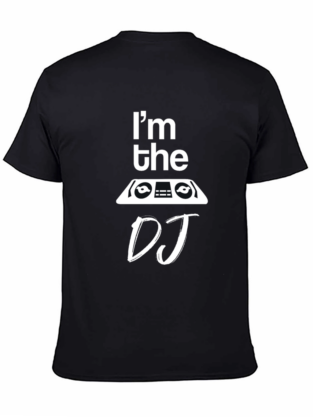 Im the DJ Graphic T-Shirt - Black
