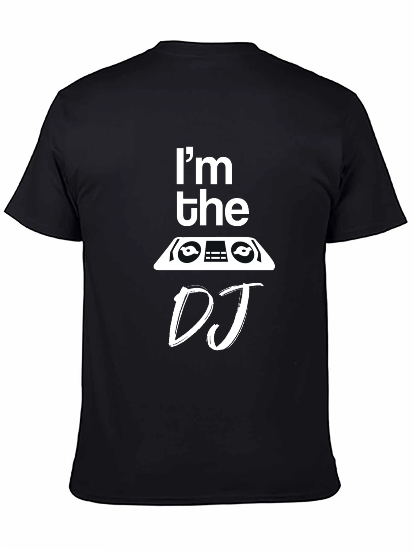 Im the DJ Graphic T-Shirt - Black