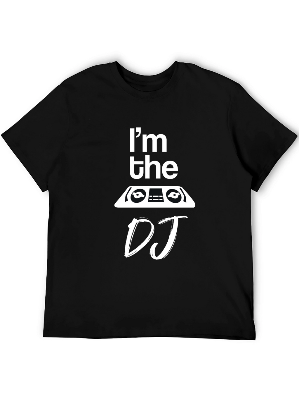 Im the DJ Graphic T-Shirt - Black
