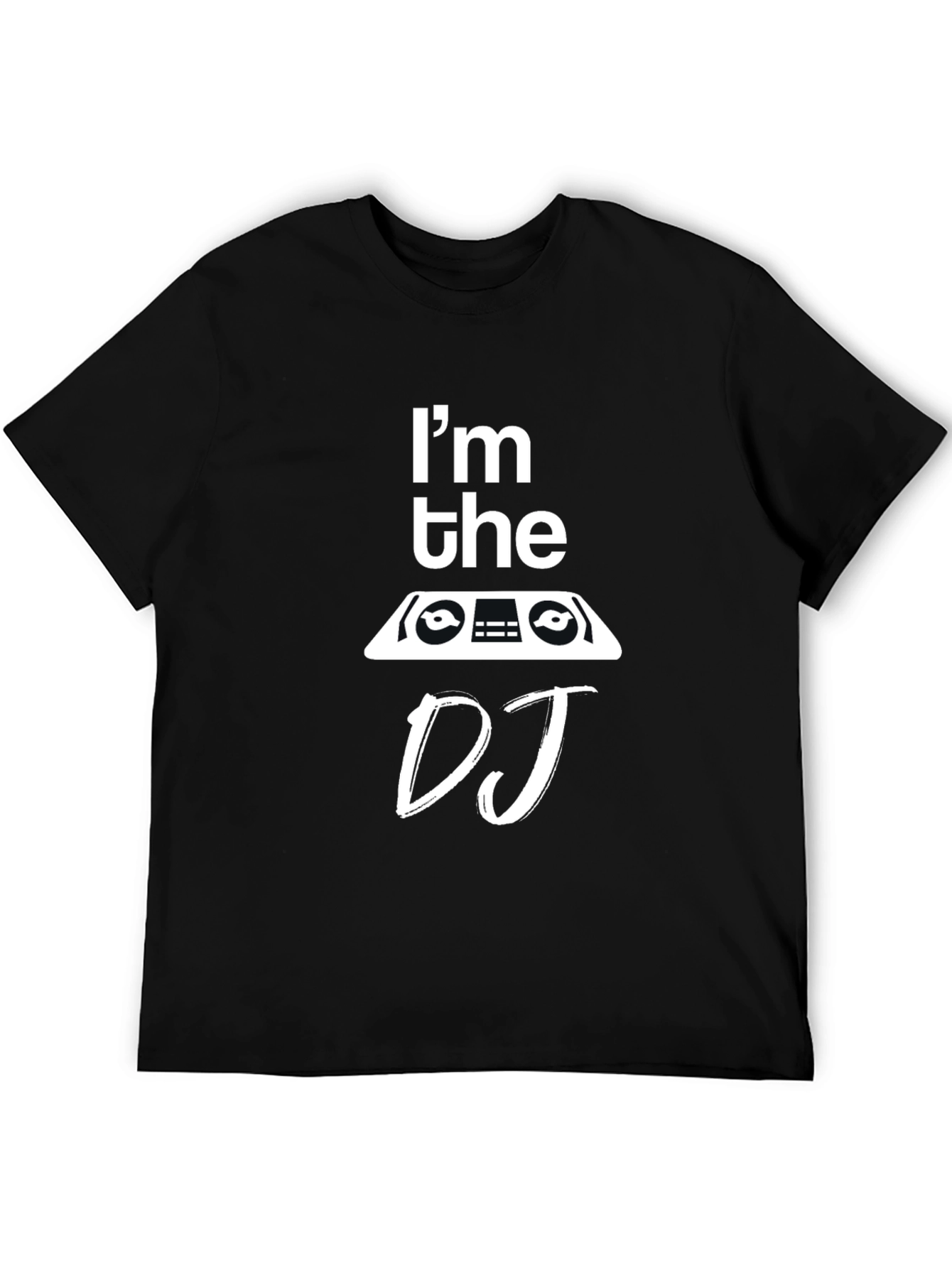 Im the DJ Graphic T-Shirt - Black