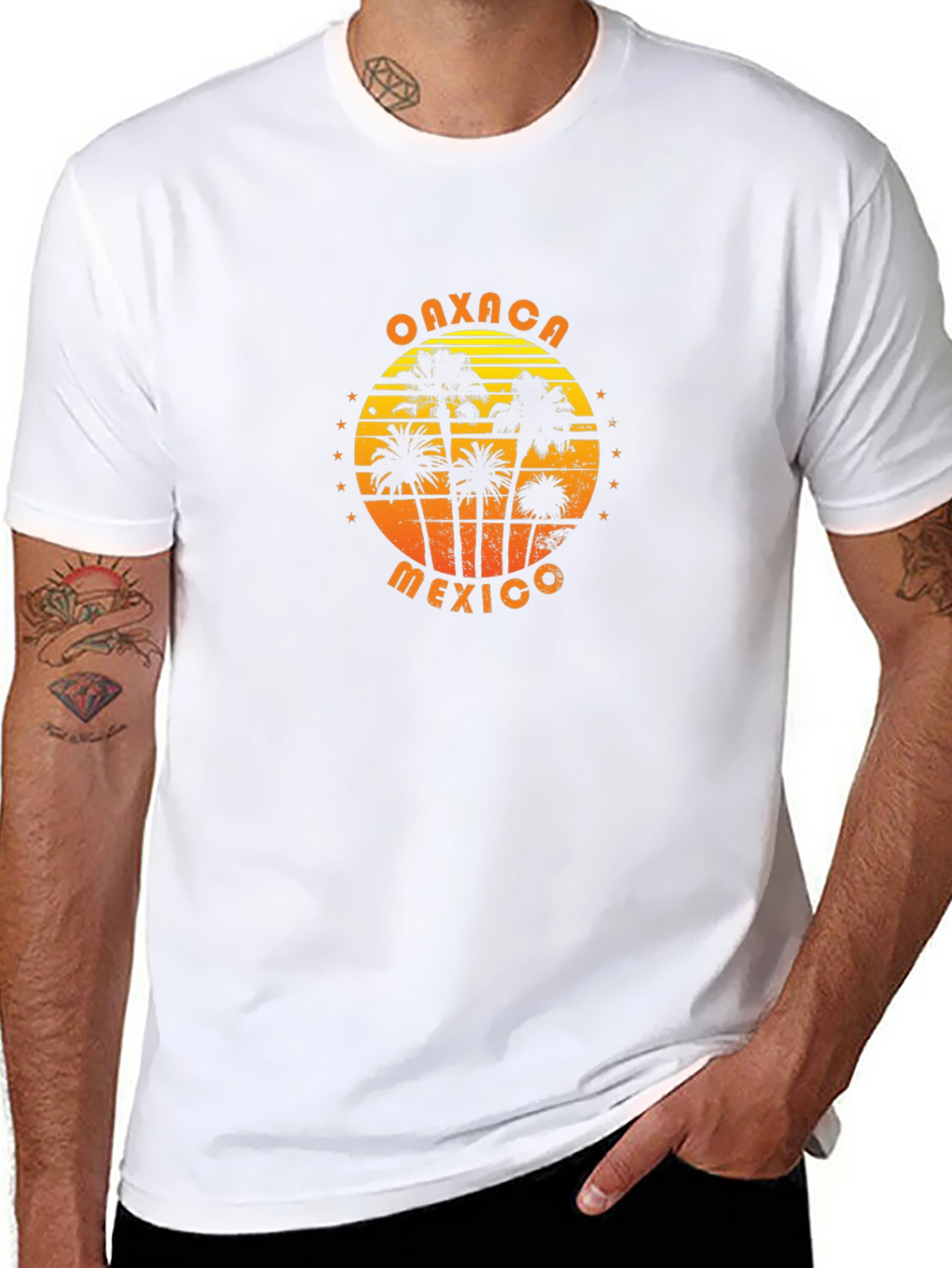 Oaxaca Mexico Palm Tree T-Shirt