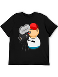 Retro Camera Graphic Tee - PDVision Director Shirt