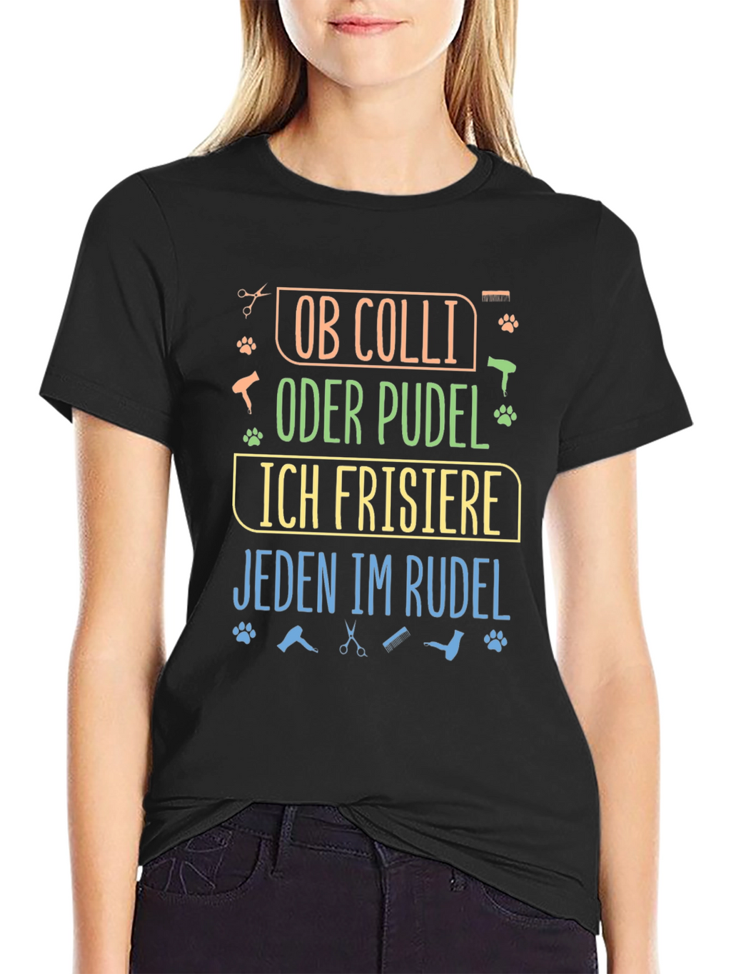 Dog Groomer T-Shirt - Ob Colli Oder Pudel