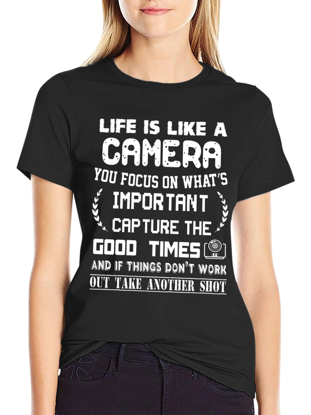 Life is Like a Camera Graphic Tee