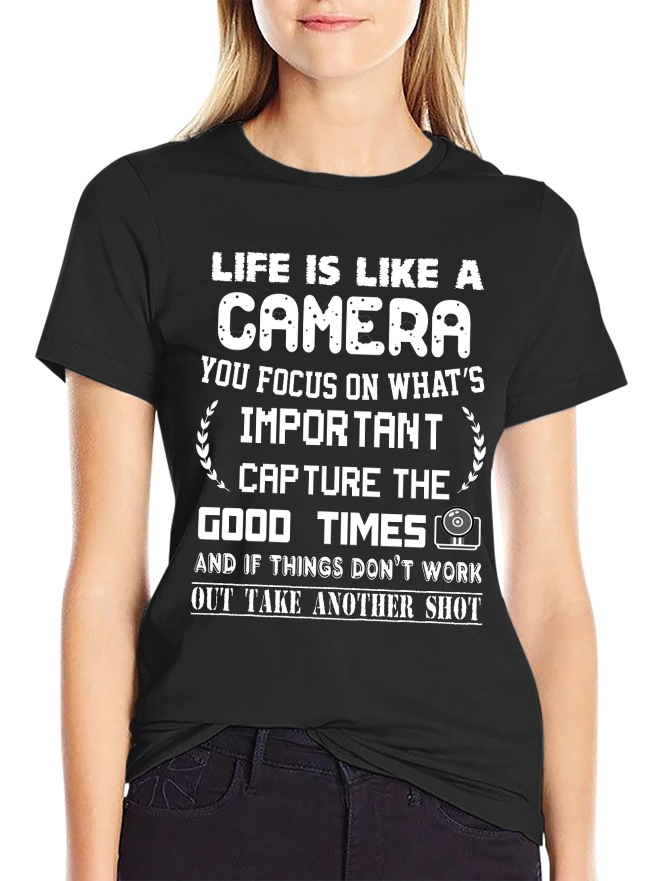 Life is Like a Camera Graphic Tee