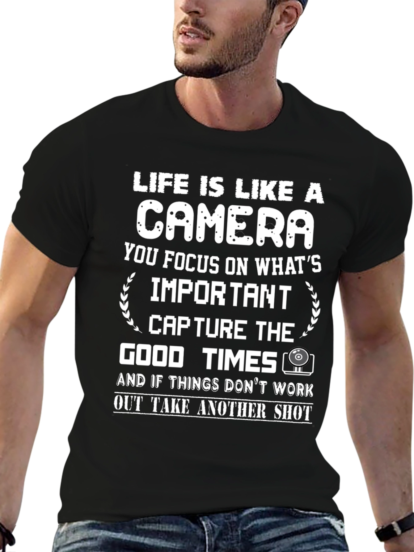 Life is Like a Camera Graphic Tee