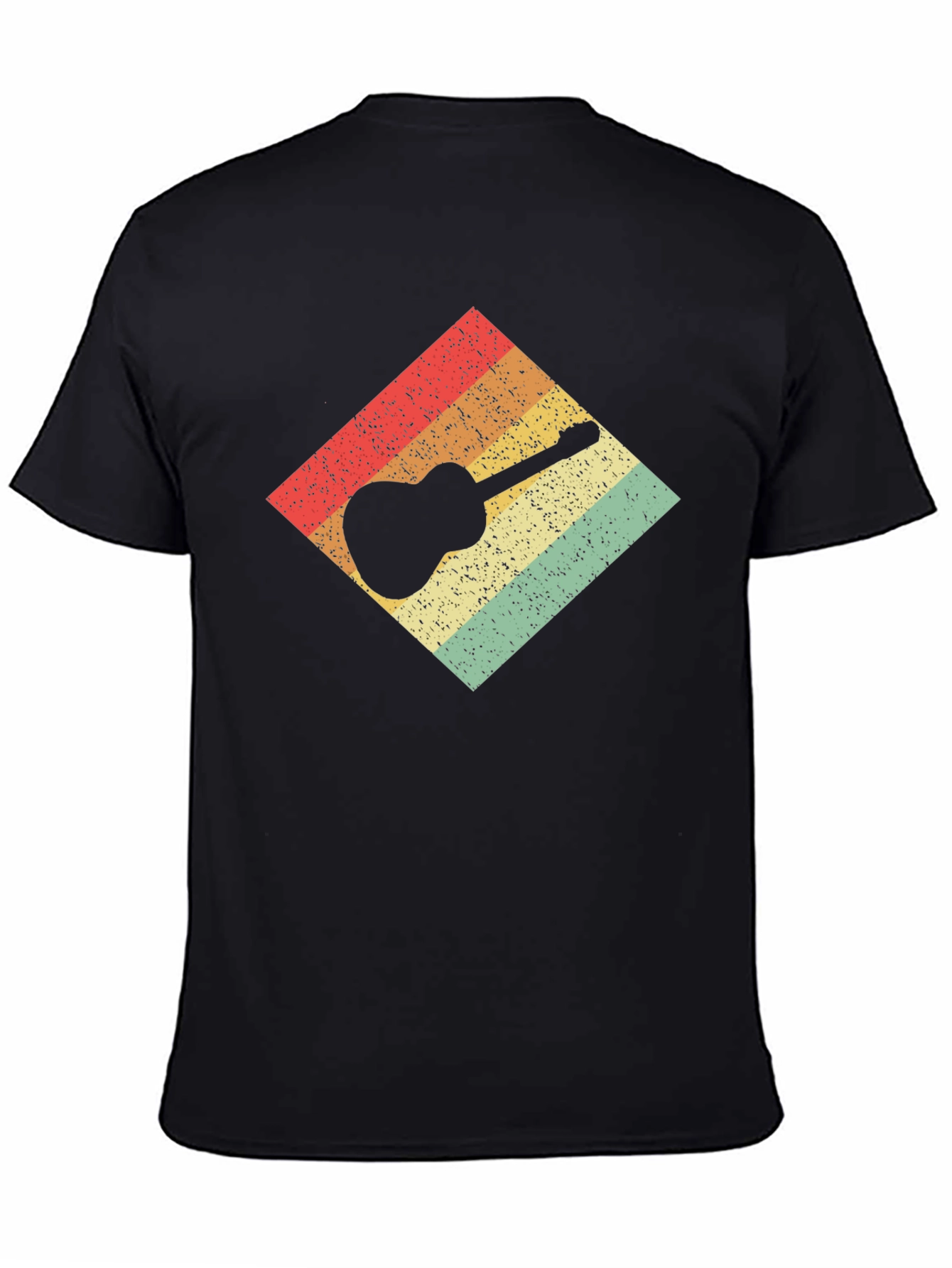 Retro Guitar T-Shirt: Vintage Style Tee