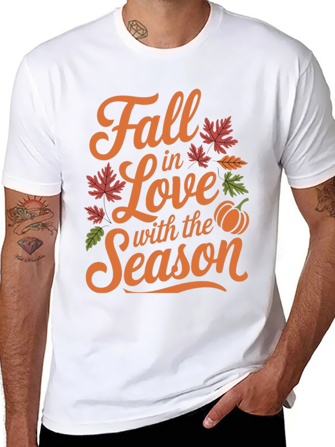Fall in Love with The Season T-Shirt