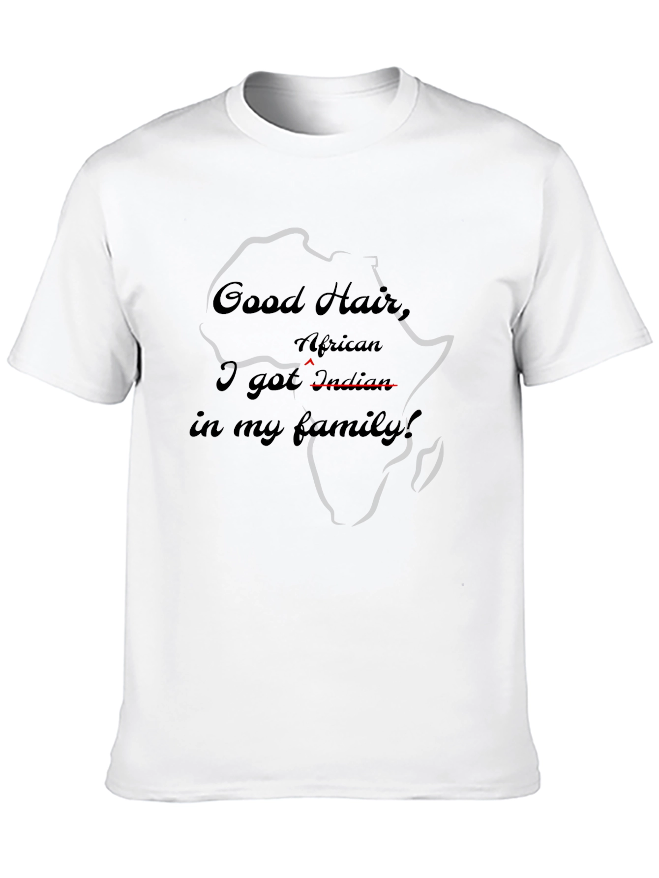 Good Hair African Indian T-Shirt