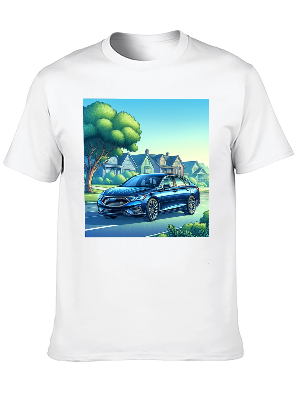 Car Design Black T-Shirt