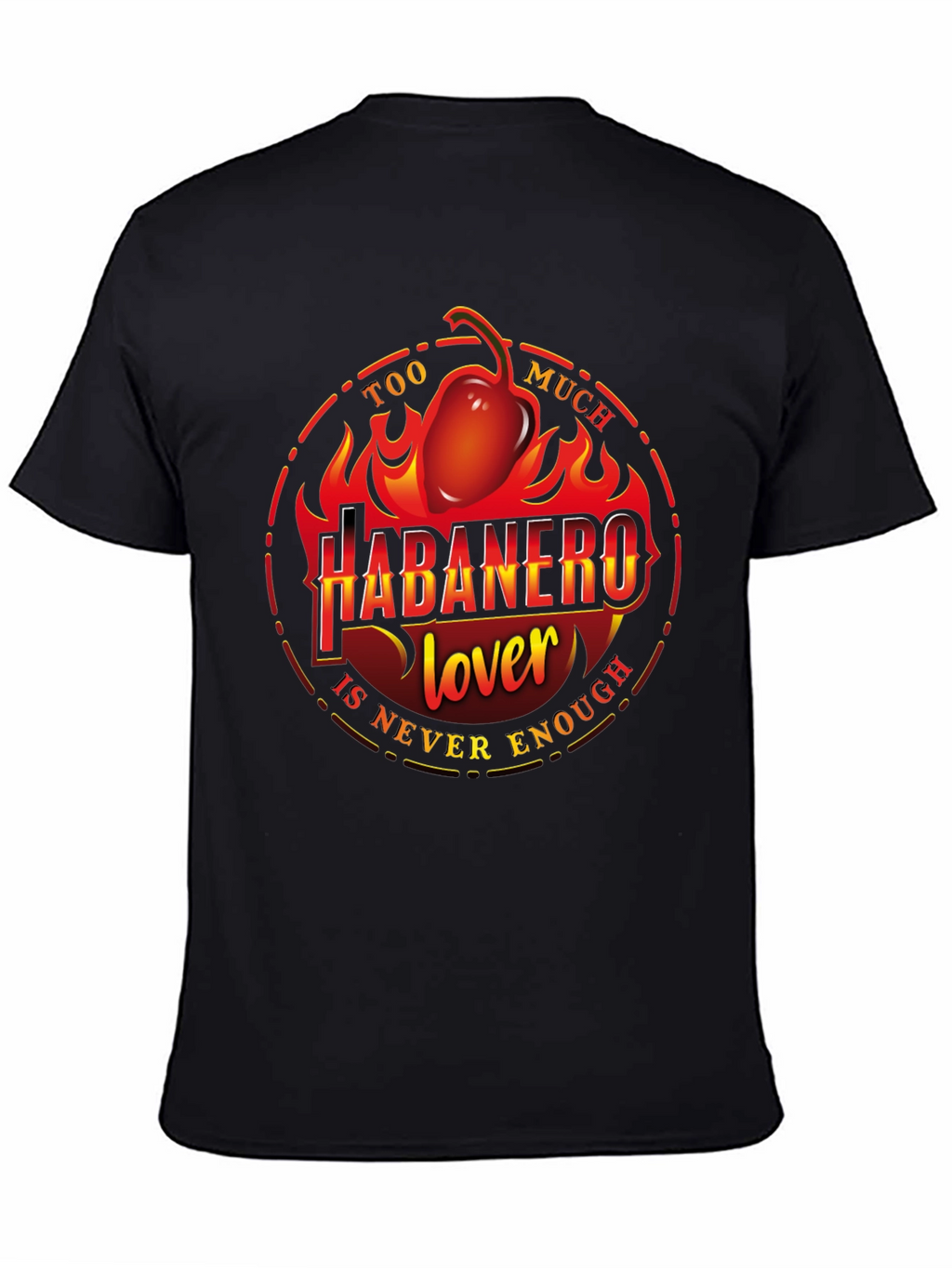 Habanero Lover Graphic T-Shirt - Spicy Food Fan Tee
