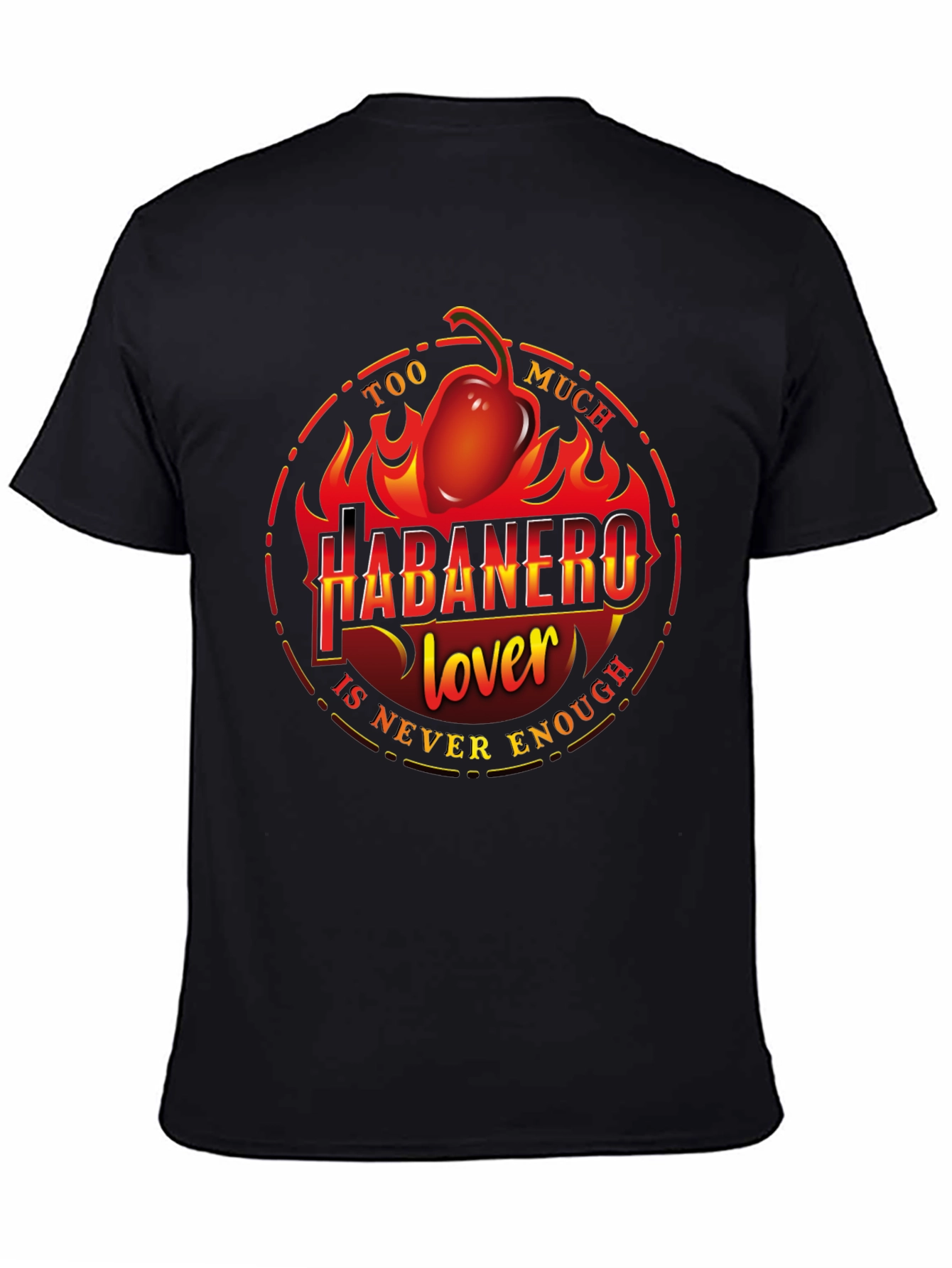 Habanero Lover Graphic T-Shirt - Spicy Food Fan Tee