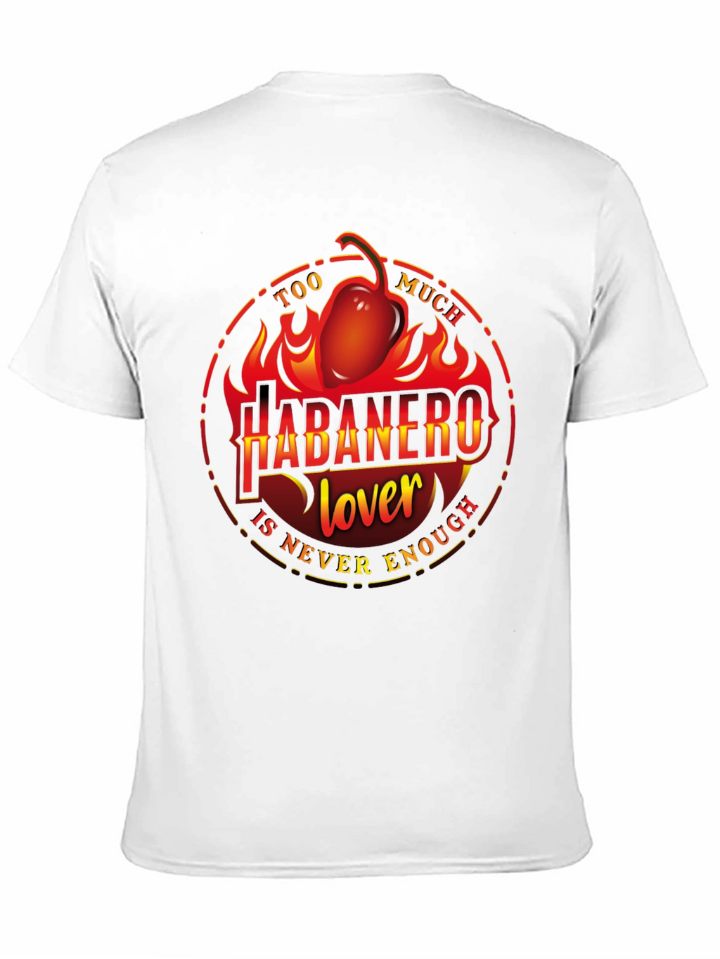 Habanero Lover Graphic T-Shirt - Spicy Food Fan Tee