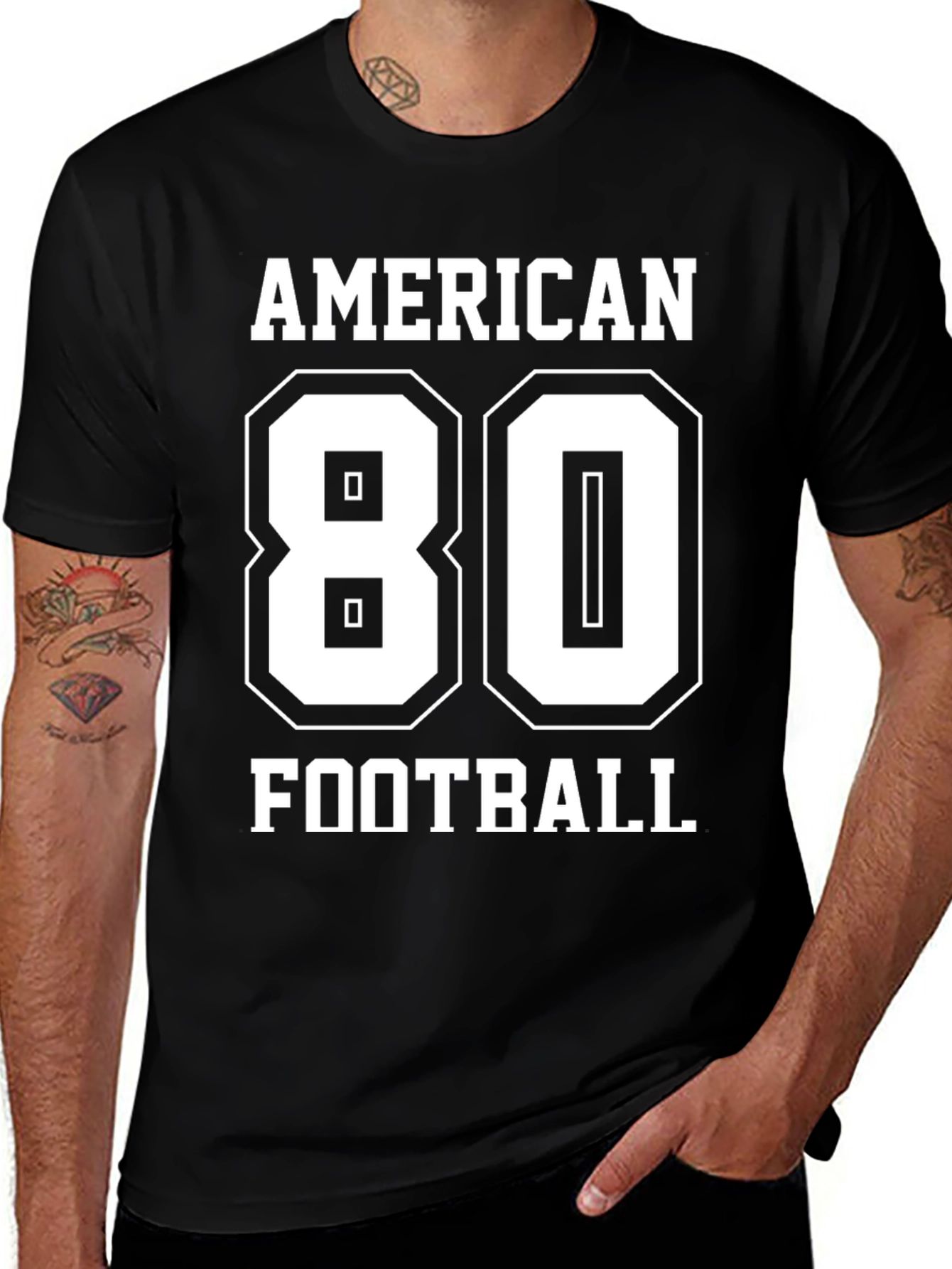 American Football 80 Graphic Tee