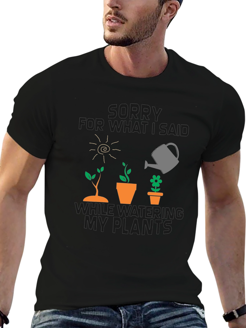 Gardeners Apology T-Shirt - Funny Plant Lover Tee