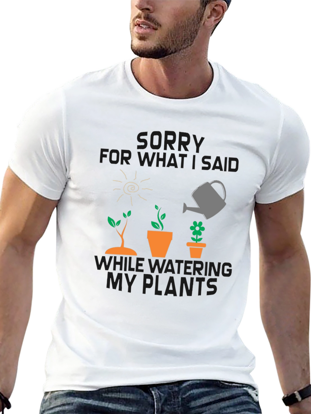 Gardeners Apology T-Shirt - Funny Plant Lover Tee