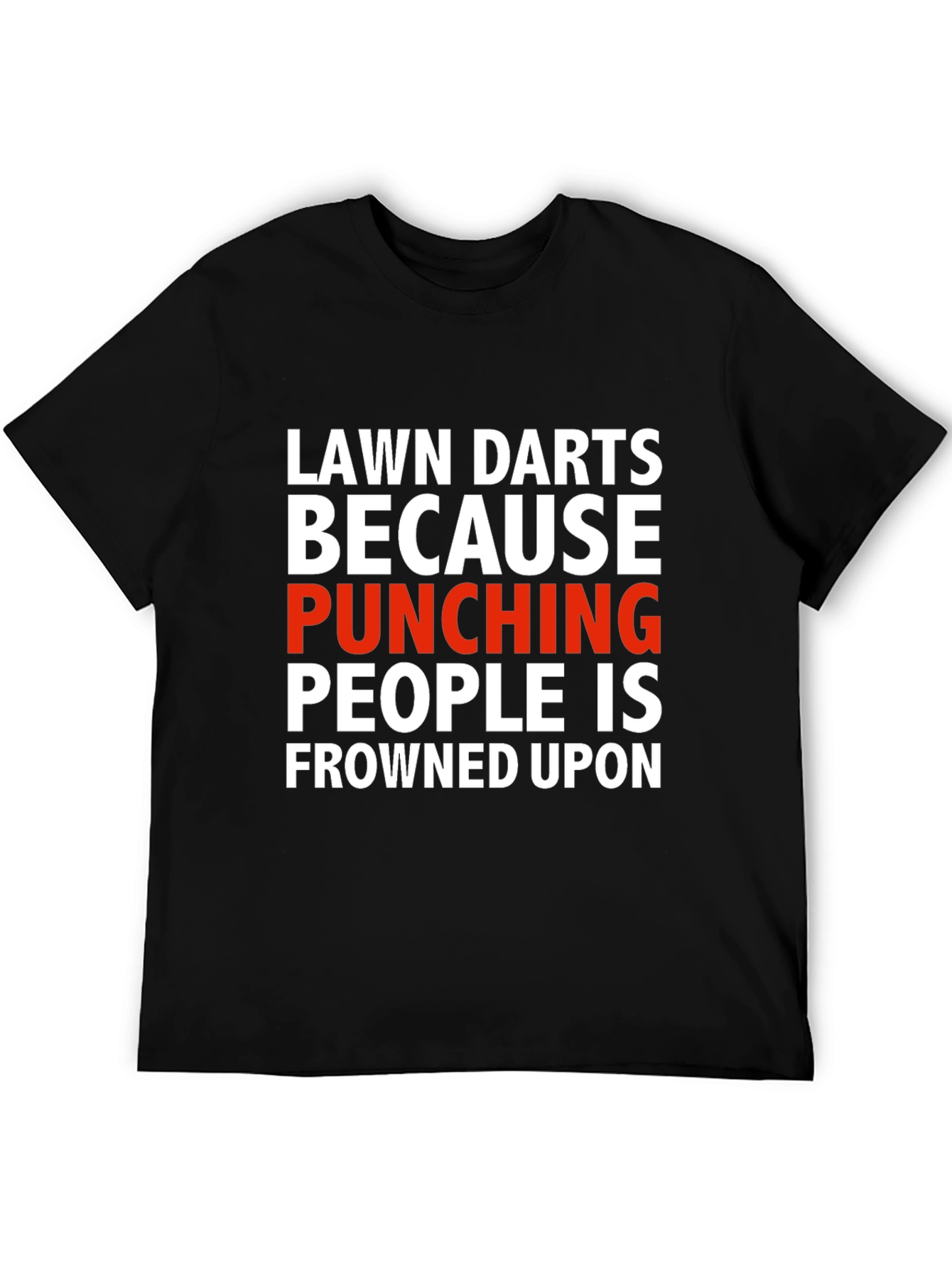 Lawn Darts Punishing People Graphic Tee