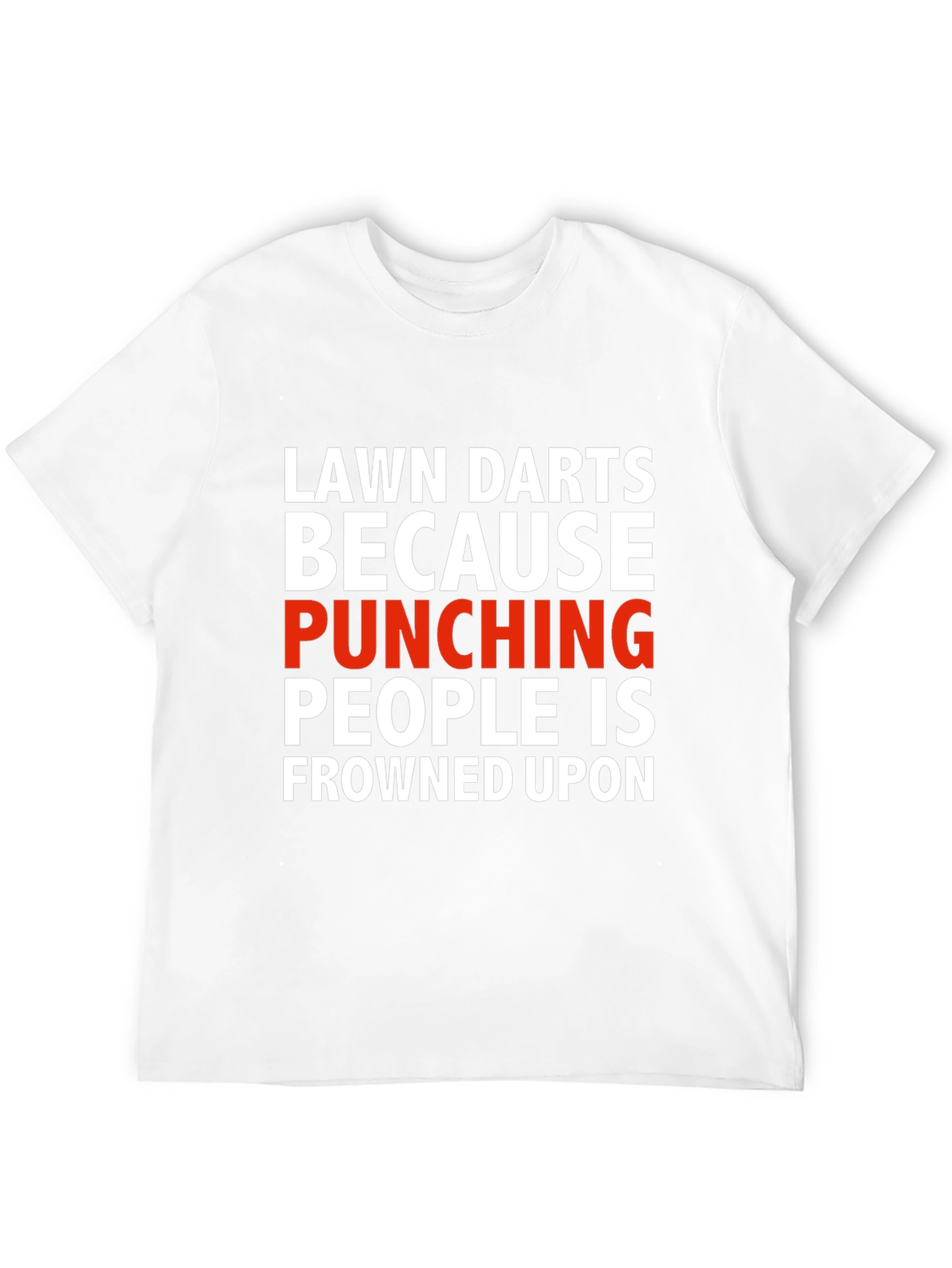 Lawn Darts Punishing People Graphic Tee