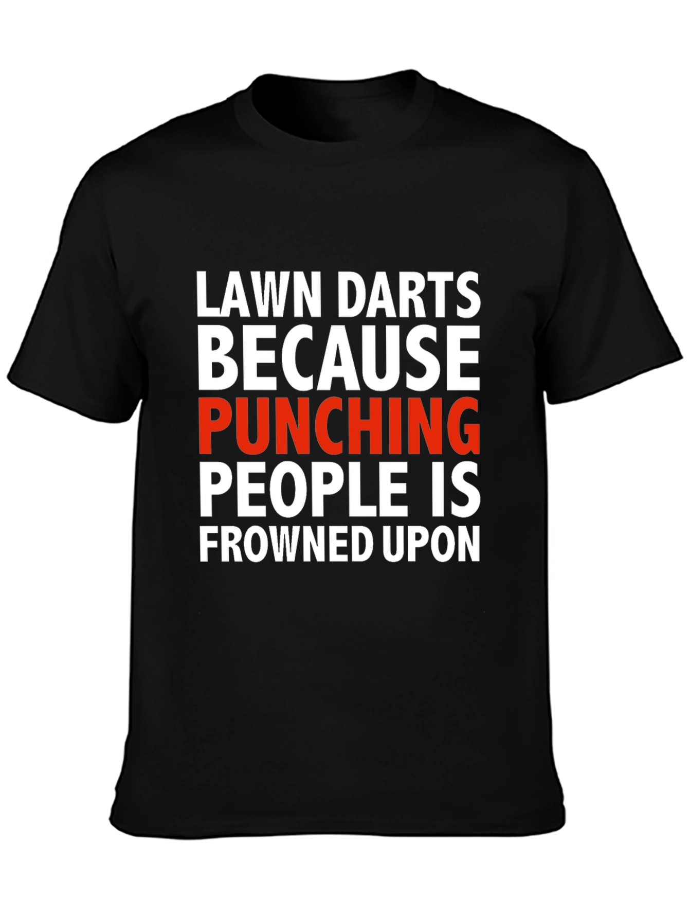 Lawn Darts Punishing People Graphic Tee