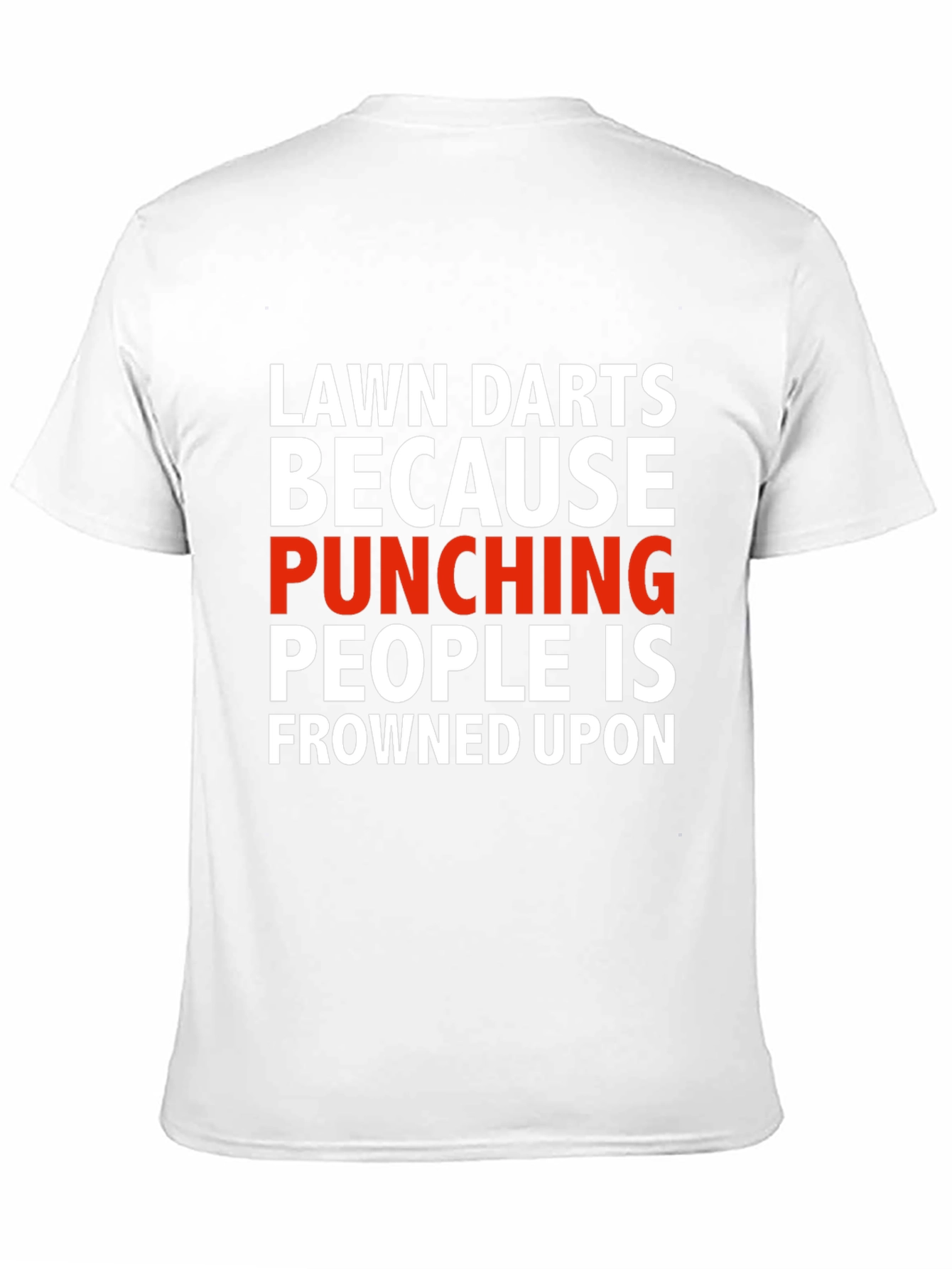 Lawn Darts Punishing People Graphic Tee