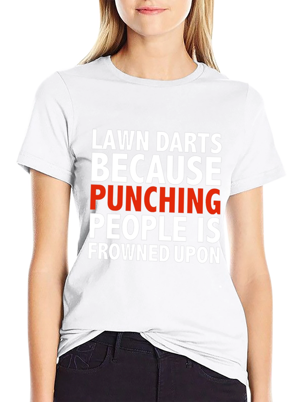 Lawn Darts Punishing People Graphic Tee