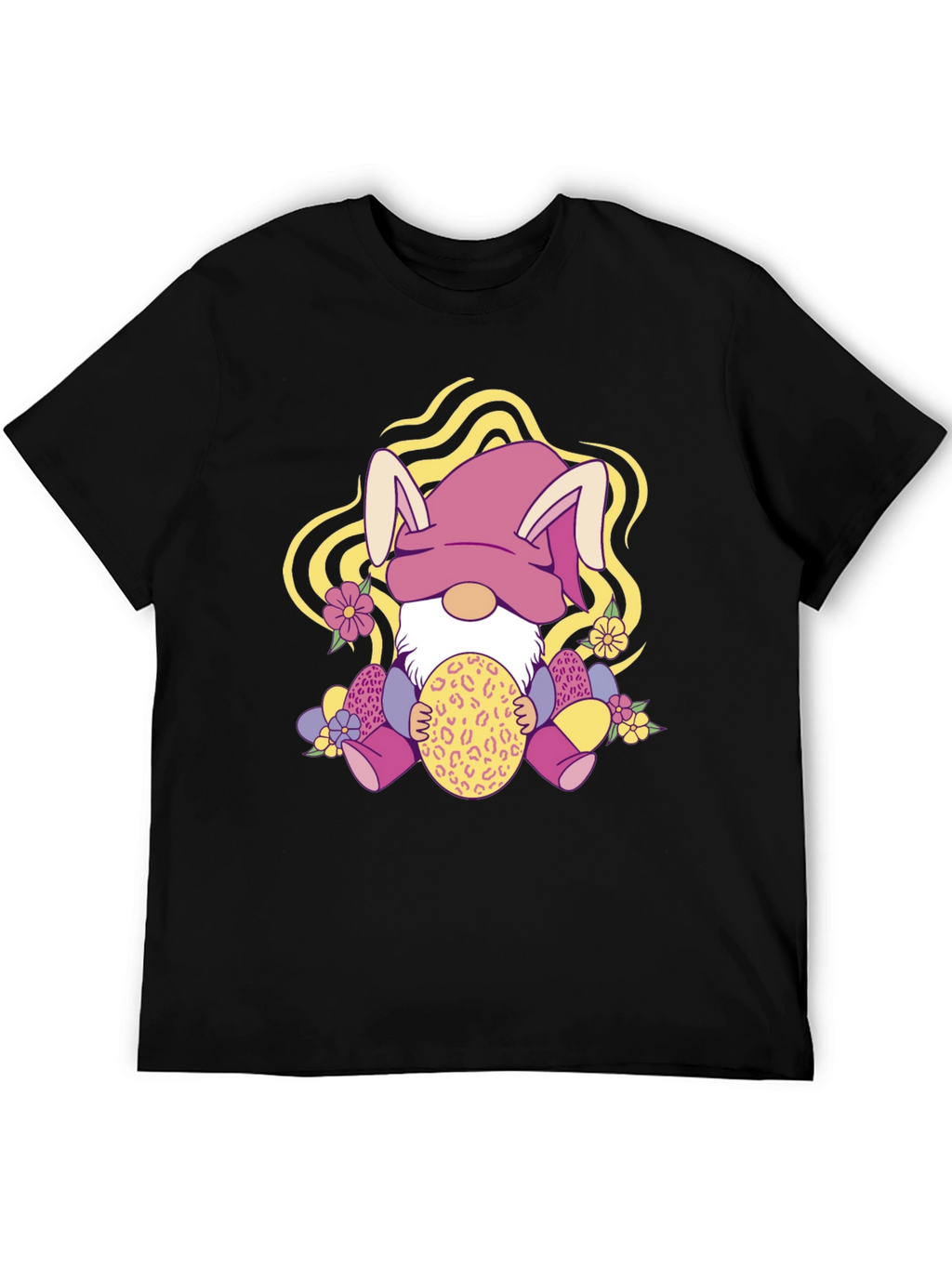 Easter Gnome T-Shirt - Cute Bunny Design