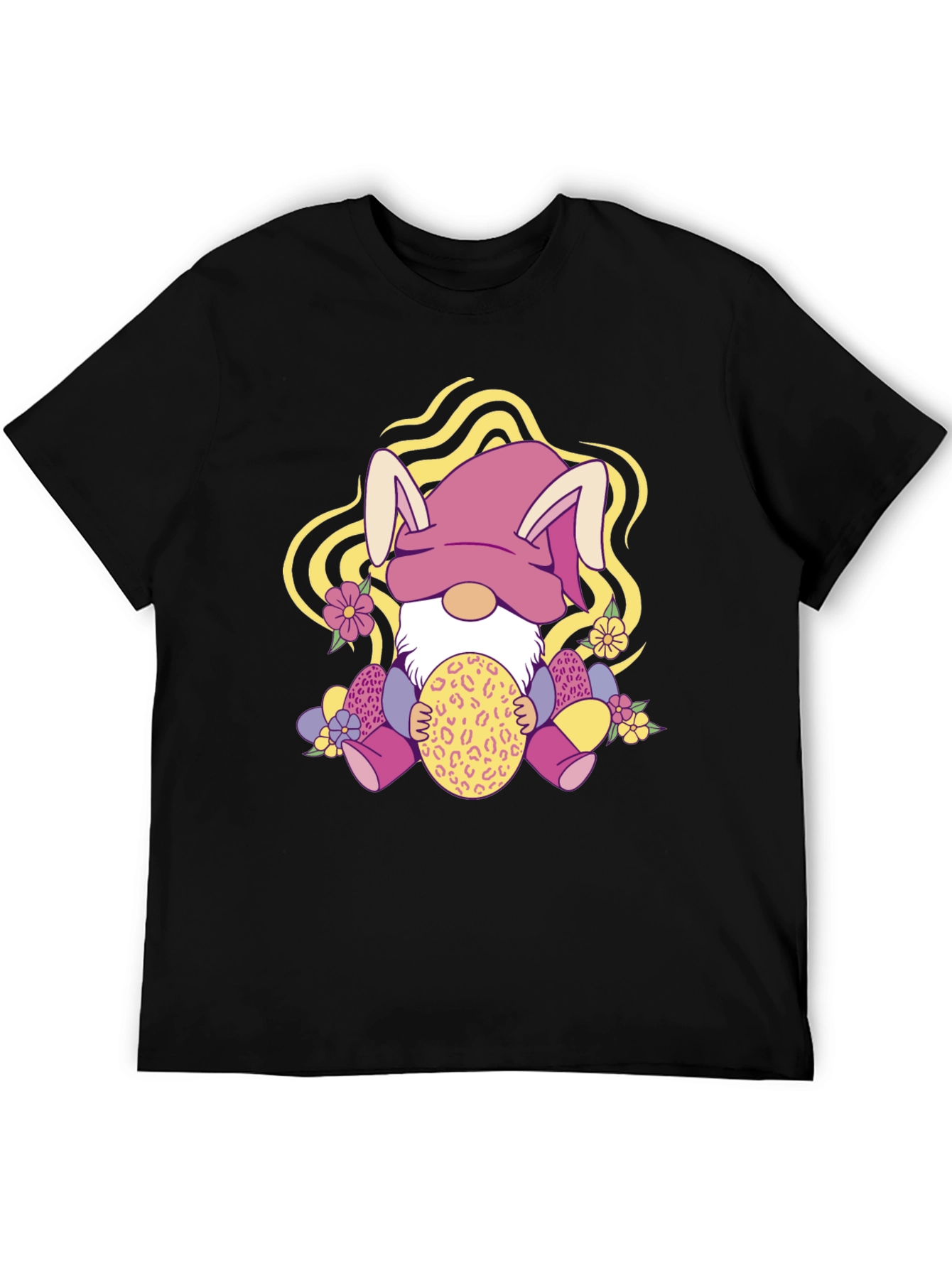Easter Gnome T-Shirt - Cute Bunny Design
