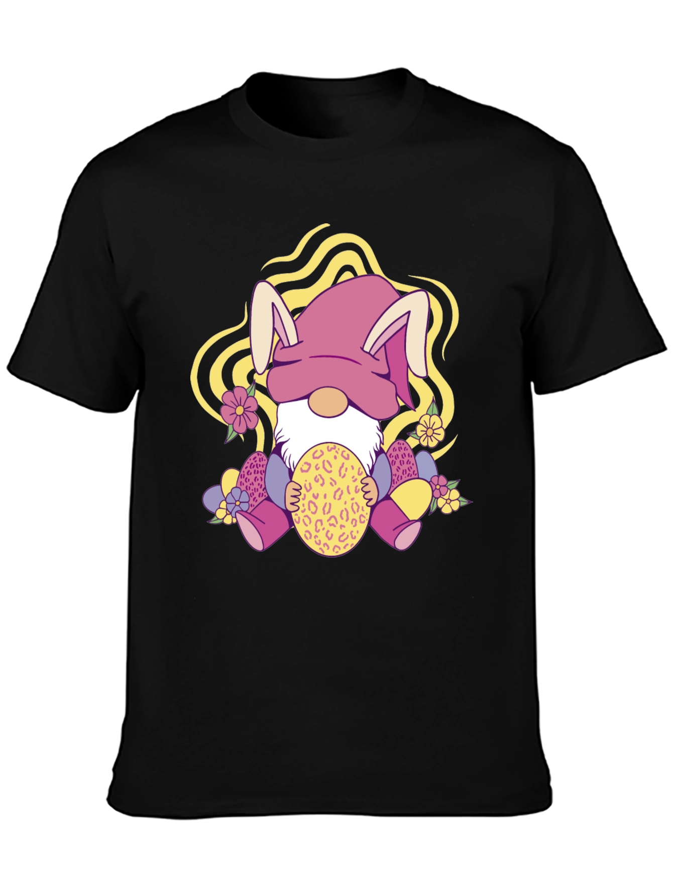 Easter Gnome T-Shirt - Cute Bunny Design