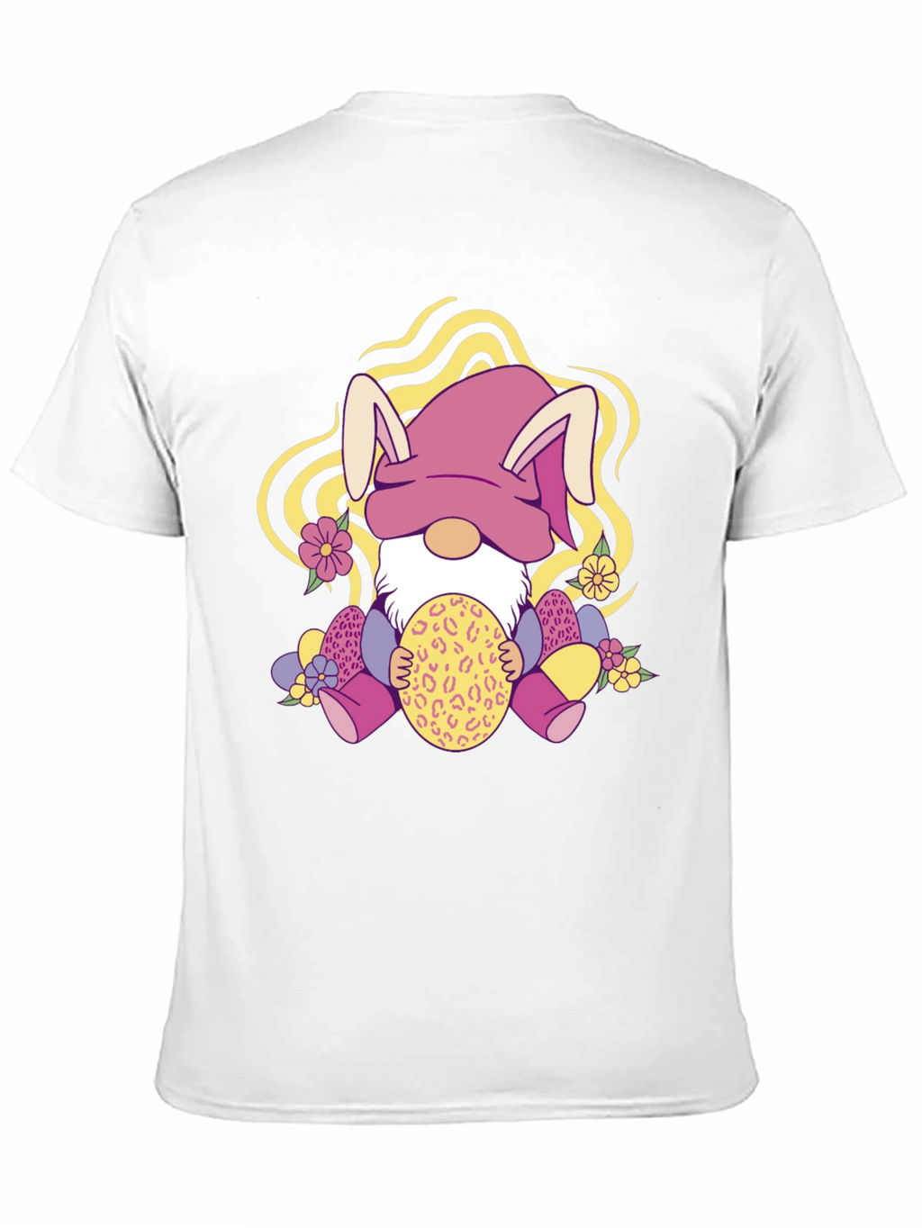 Easter Gnome T-Shirt - Cute Bunny Design