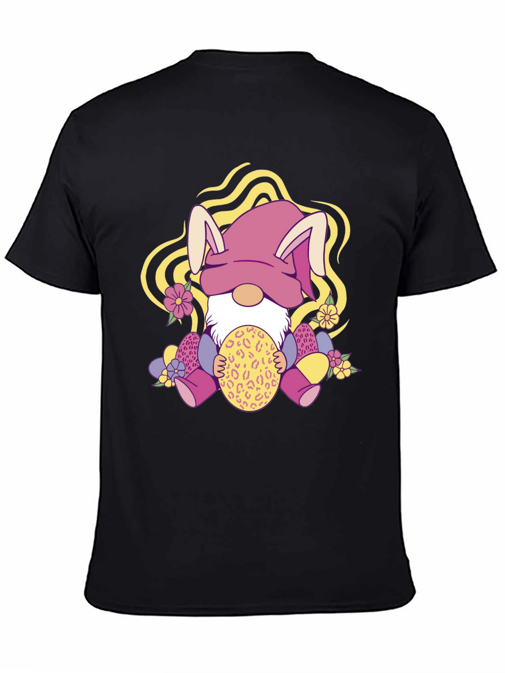 Easter Gnome T-Shirt - Cute Bunny Design