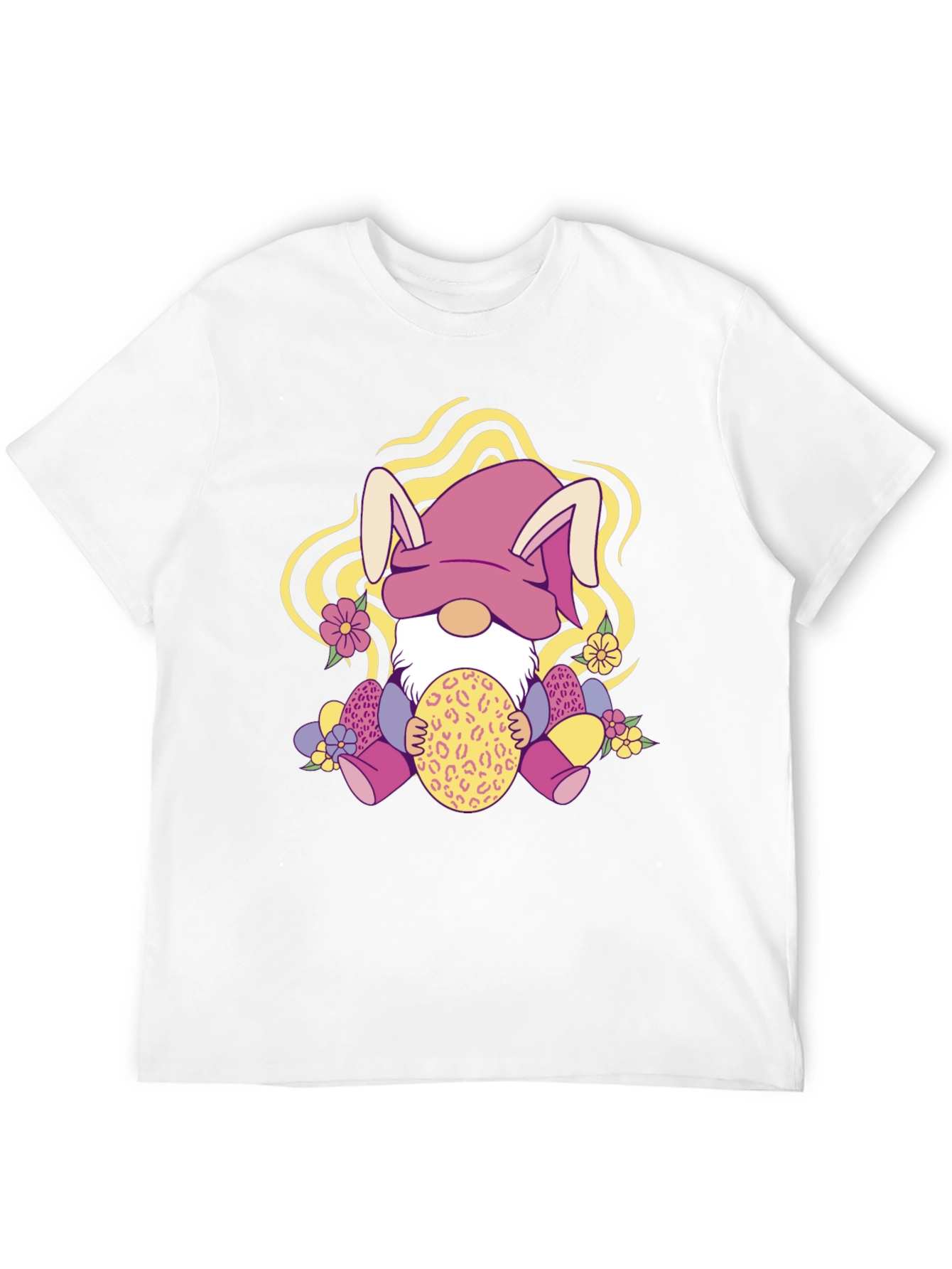 Easter Gnome T-Shirt - Cute Bunny Design