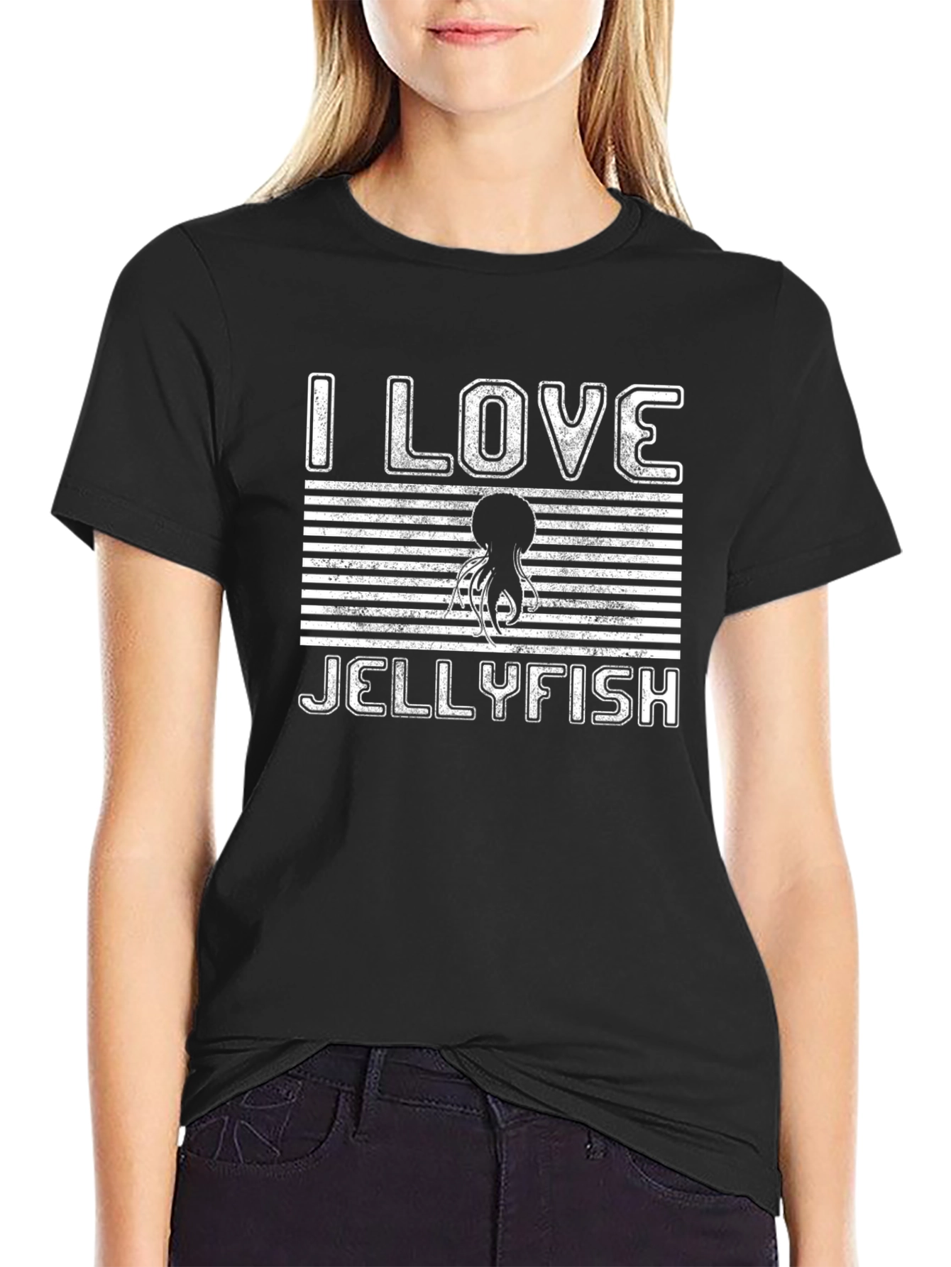 I Love Jellyfish Graphic T-Shirt