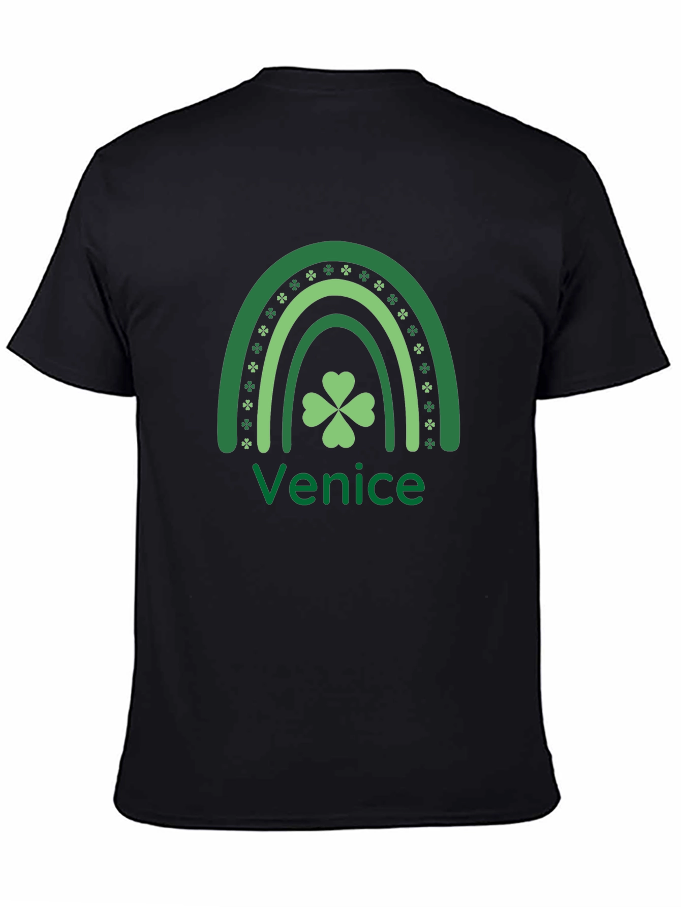 Venice St. Patricks Day Rainbow Clover T-Shirt