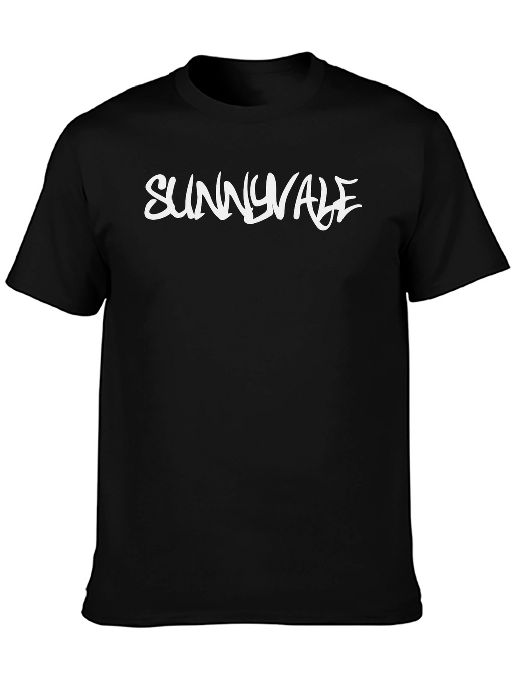 Sunnyvale Black Graphic Tee