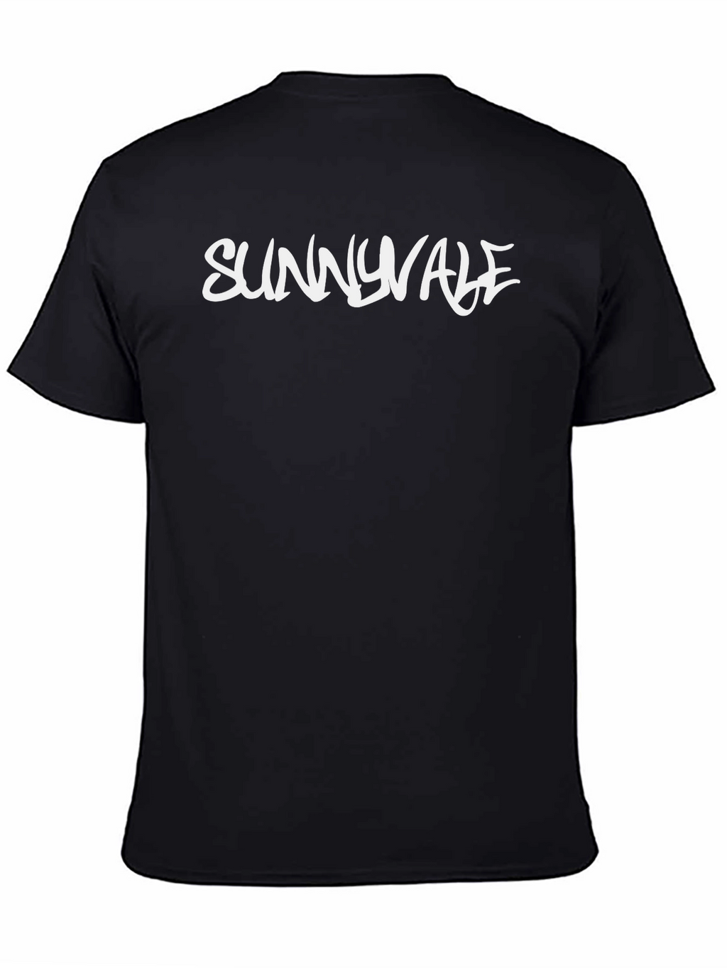 Sunnyvale Black Graphic Tee