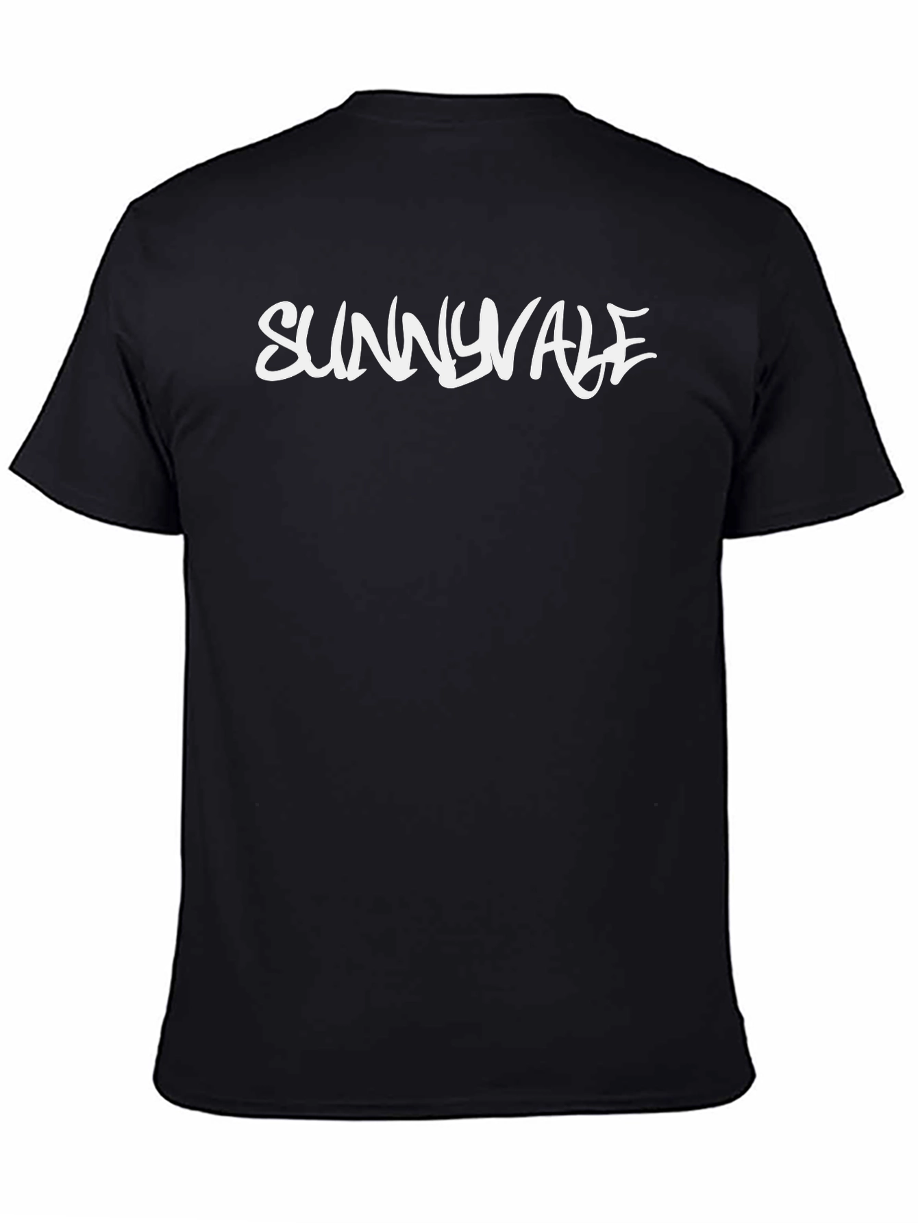 Sunnyvale Black Graphic Tee