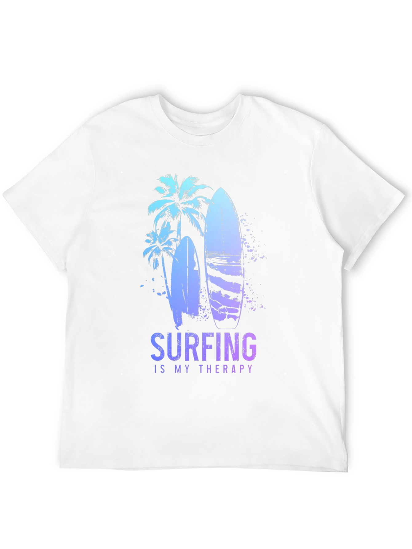 Surfing is My Therapy Graphic Tee
