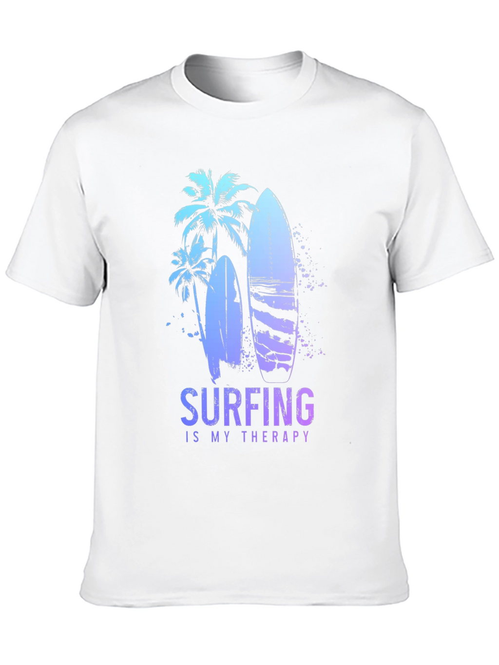 Surfing is My Therapy Graphic Tee