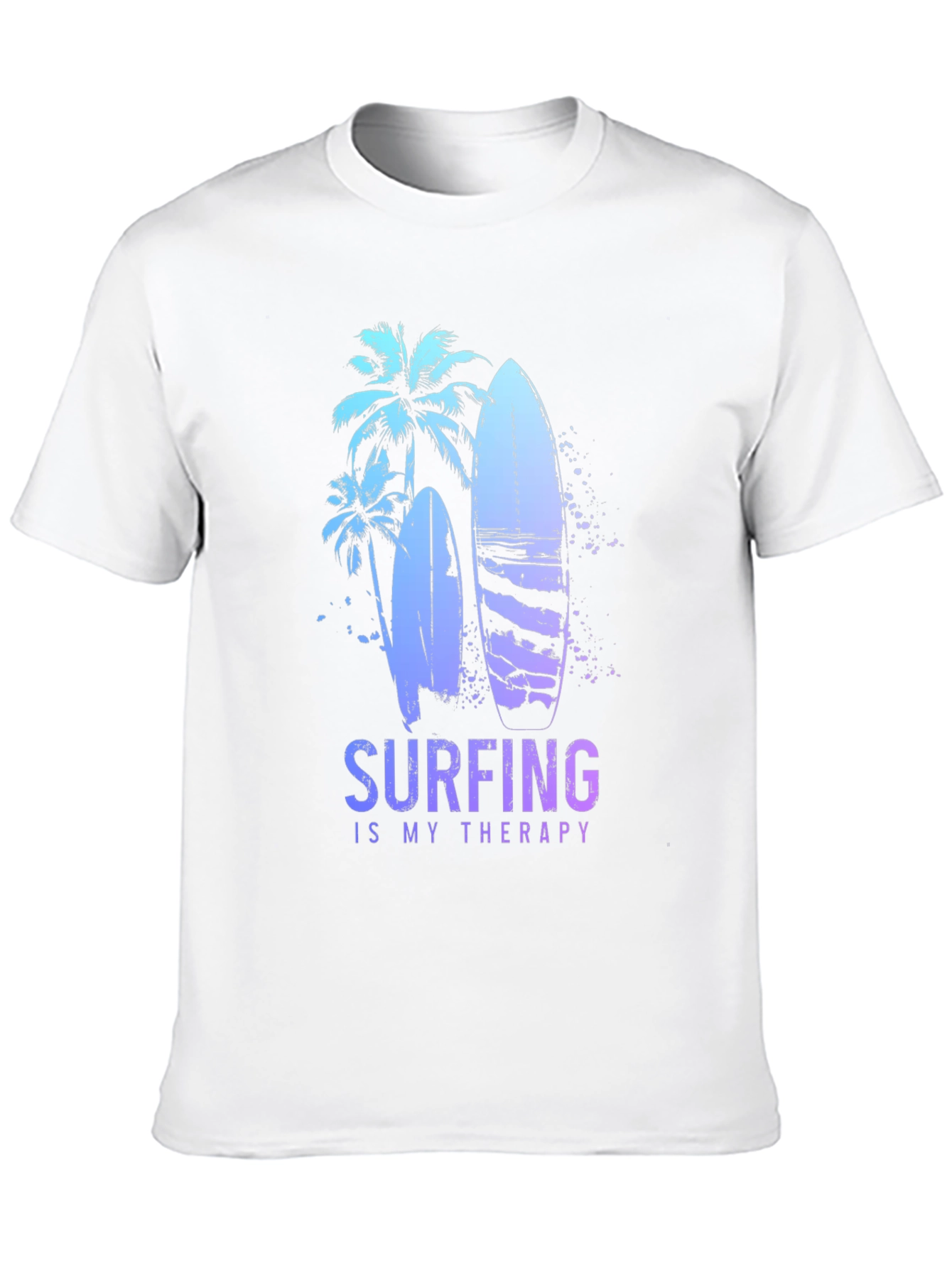 Surfing is My Therapy Graphic Tee