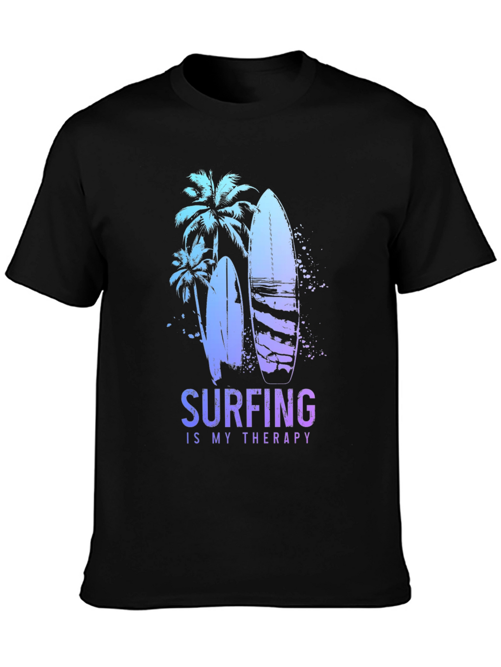 Surfing is My Therapy Graphic Tee