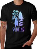 Surfing is My Therapy Graphic Tee