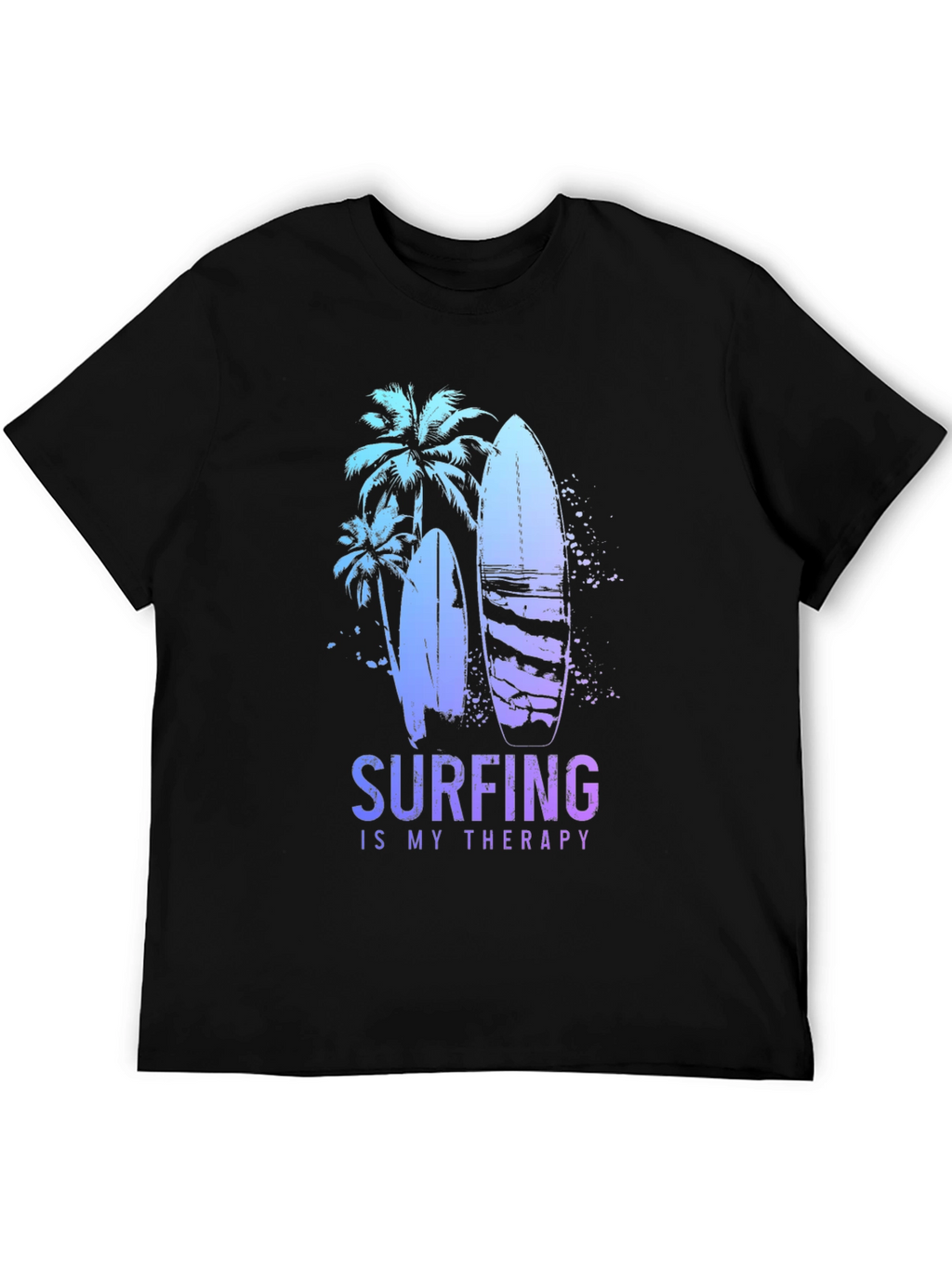 Surfing is My Therapy Graphic Tee