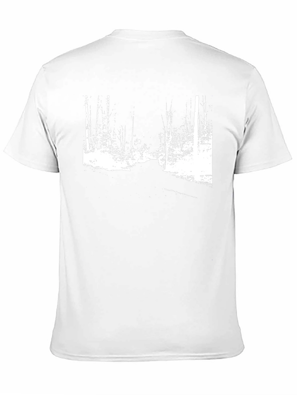 Monochrome Forest Graphic Tee