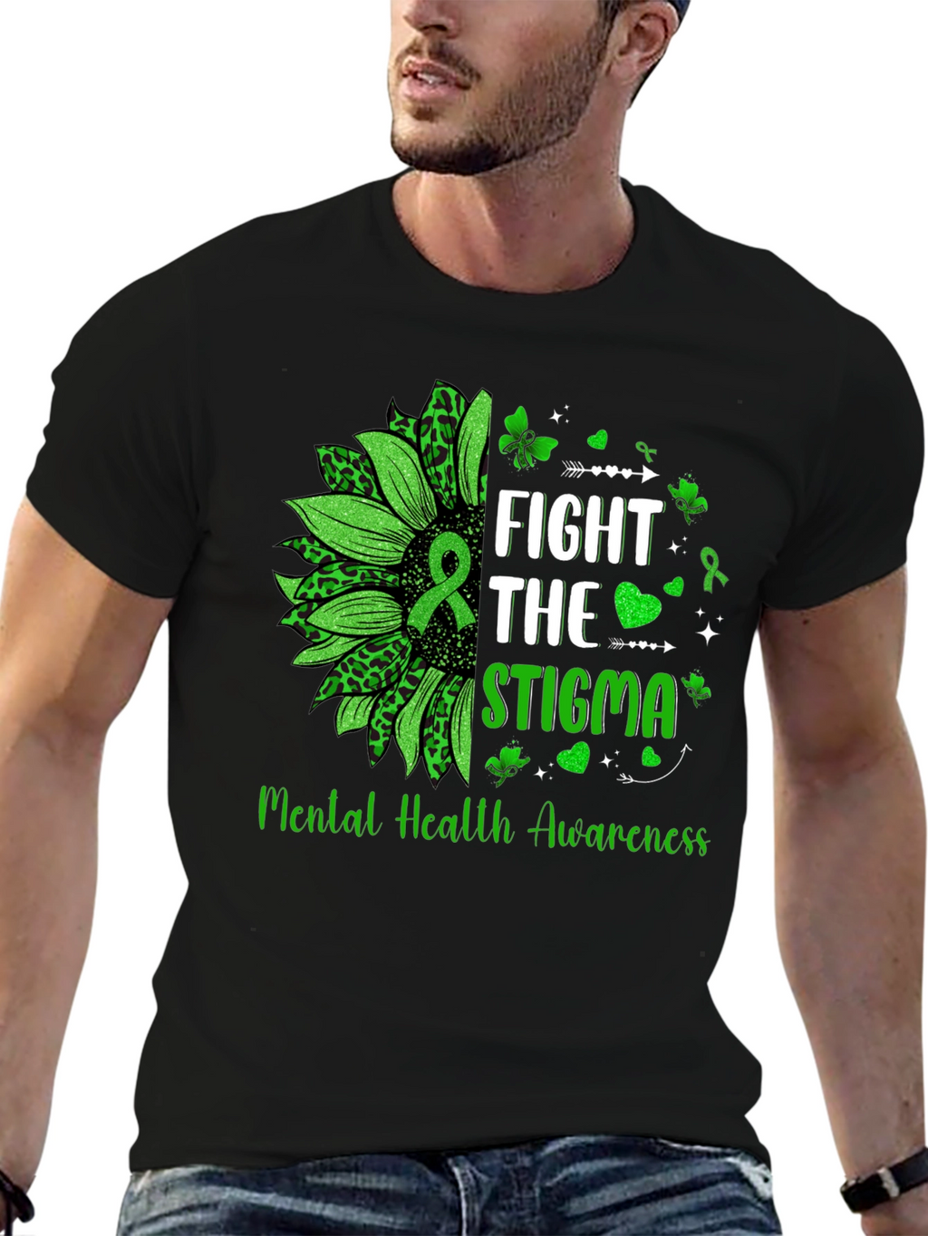 Mental Health Awareness Graphic T-Shirt