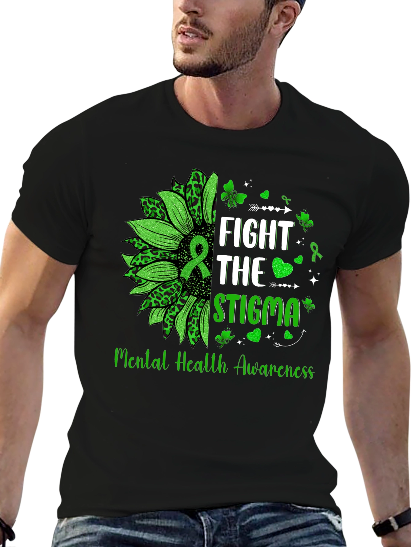 Mental Health Awareness Graphic T-Shirt