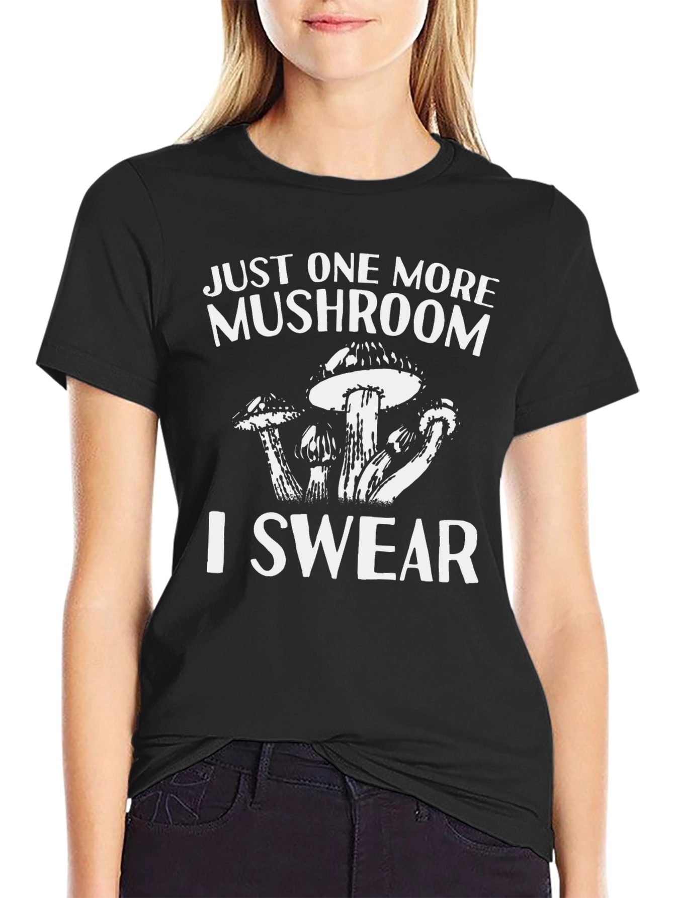 Funny Mushroom Graphic T-Shirt
