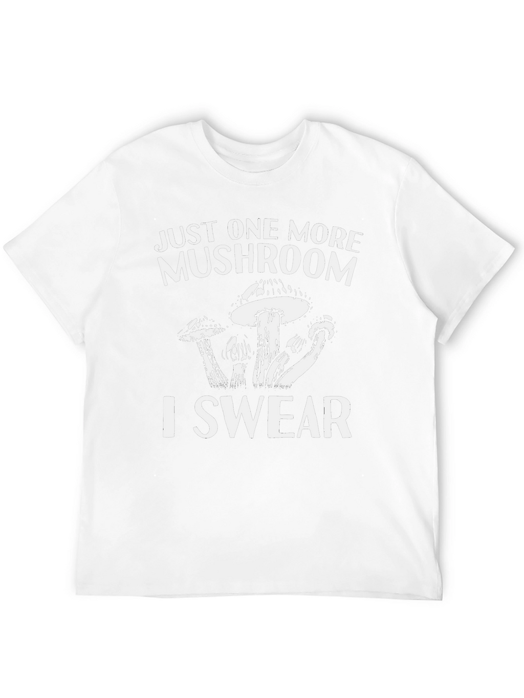 Funny Mushroom Graphic T-Shirt