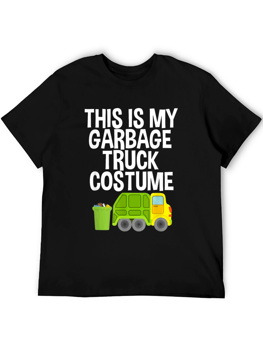 Garbage Truck Costume Graphic T-Shirt